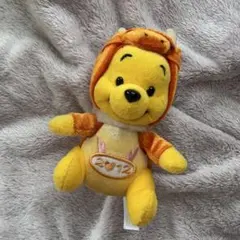 プーさん ぬいぐるみバッジ 干支 2012 辰