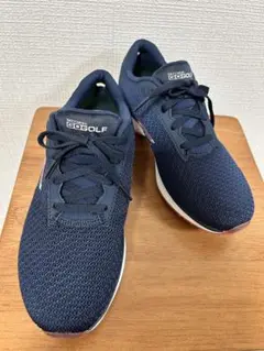 22.5cm Skechers GO GOLF ネイビー ゴルフシューズ