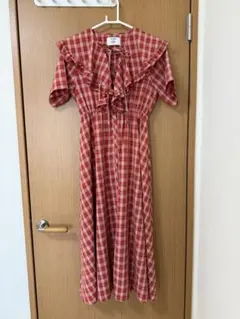 最終値下げ【jouetie】チェック柄 ロングワンピース