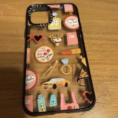 Casetify カラフルイラスト iPhoneケース