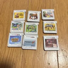 3DSソフトまとめ売り(ソフトケース付き)
