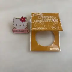 限定版平成レトロハローキティピンバッジ