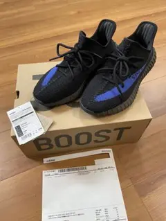 【新品未使用】アディダス イージー ブースト 350 V2 ダズリングブルー adidas YEEZY Boost 350V2 