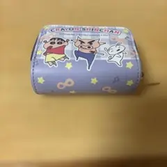 クレヨンしんちゃん コインケース 紫