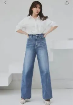 Herlipto Milano Wide Straight Jeans 26