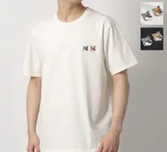 メゾンキツネ ダブルフォックス ヘッドパッチ Tシャツのサムネイル