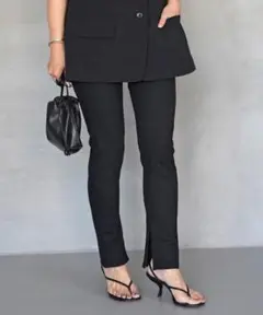 Lisiere アパルトモン Leggings ウール ジップ レギンス パンツ Lisiere アパルトモン Leggings ウール ジップ レギンス パンツ