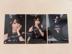 =LOVE イコラブ 大谷映美里 生写真 黒衣装コンプ