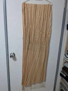 ラメ入り ゴールド ストール ショール