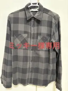 ファイブブラザー 長袖シャツ チェック ブラック グレー XL 1843 ファイブブラザー 長袖シャツ チェック ブラック グレー XL 1843