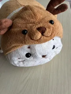 レトロ　しろたん　トナカイ　ぬいぐるみ　56cm レア レトロ しろたん トナカイ ぬいぐるみ 56cm レア - メルカリ