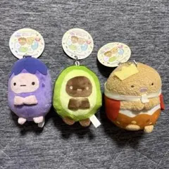 すみっコぐらし たべもの王国 マスコット たぴおか とんかつ