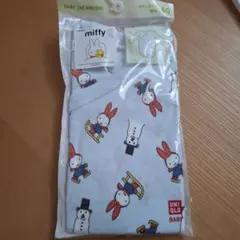 UNIQLO miffy ベビー肌着 60cm ライトブルー