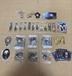鬼滅の刃 まとめ売り デフォルメシール ステッカー キーホルダー