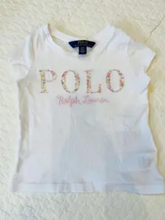 Polo Ralph Lauren ホワイト Tシャツ 2/2T(70cm相当)