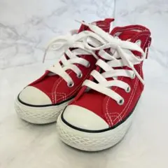 y022017 CONVERSE ALLSTAR スニーカー　キッズ　レッド15