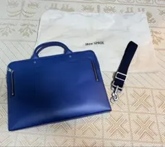 JACK SPADE レザービジネスバッグ(青)のサムネイル