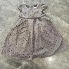 【美品】BeBe ワンピース｜上品レース調・フォーマルにも◎