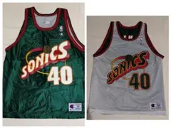 90s NBA シアトル・スーパーソニックス 40番 ショーン ケンプ - メルカリ