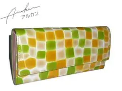 アルカン メテオール 長財布 1215-605 イエロー