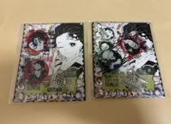 ５/11まで 鬼滅の刃 原画展 アクリルパズル 黒死牟他