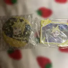 プロセカ　鏡音レン　缶ミラー　ラバーキーホルダー　セガラッキーくじ