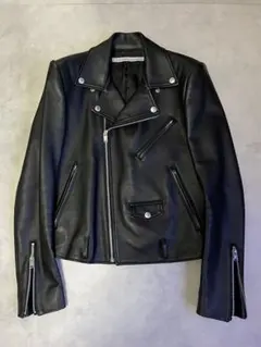 美品】ジョンローレンスサリバン千鳥格子 ダブル ライダース セットアップ