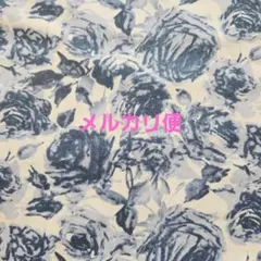 コッカ　KOKKA　水彩　バラ柄　はぎれ　２枚セット　日本製