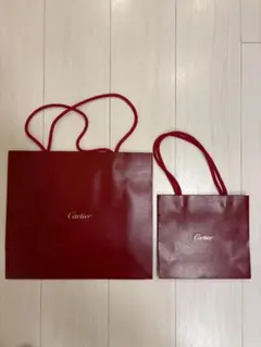 Cartier カルティエ ショップ袋 ショッパー 3枚セット - メルカリ