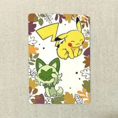 ポケモン プロント コラボ ピカチュウ ニャオハ カード