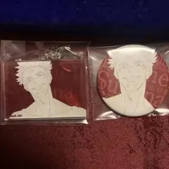 両面宿儺　呪術廻戦 原画缶バッジ　アクリルキーホルダー