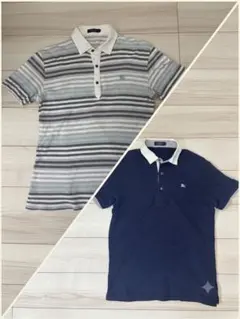 BURBERRY BLACK LABEL ポロシャツ 2枚セット　サイズ3のサムネイル