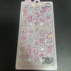 ボンボンドロップシール ピンク バレリーナ