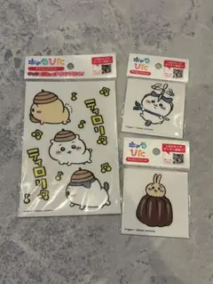 ちいかわ キャラぴた アイロンプリントシート 3枚セット