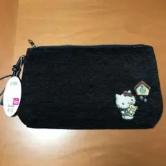 新品 キティ ポーチ クラッチバッグ