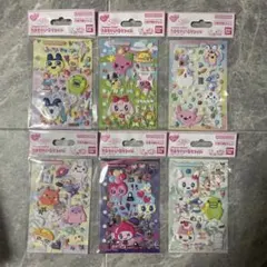 たまごっち たまもりしーるリフィル 미개봉 品 6種 まとめ