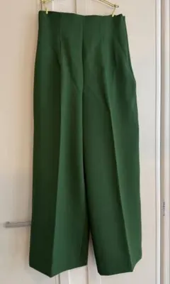 【新品タグ付き】ZARA ザラ ハイウエスト アンクル丈S