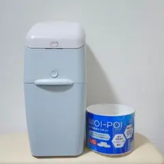 新品 未使用 強力消臭おむつポット ニオイポイ Aprica カセット2個付きのサムネイル