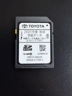 トヨタ NSCP-W64 用 地図データ 2021年春版 08675-0AZ61 - メルカリ