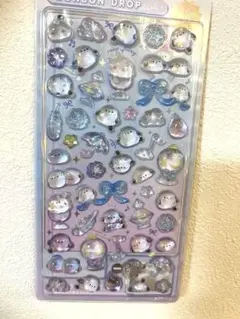 ボンボンドロップシール シマエナガ