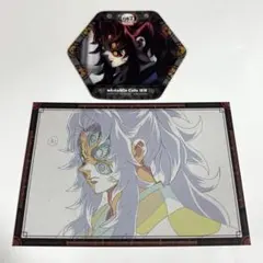 鬼滅の刃 ダイニング おすそ分け ポストカード カフェ コースター 黒死牟