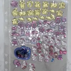 ボンボンドロップシール ポムポムプリン ハロキティ マイメロディクロミウォーター