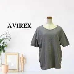 zG1982【XL】AVIREX Tシャツ/カットソー クルーネックのサムネイル