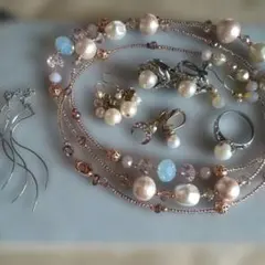 パール系 アクセサリー まとめ 7点