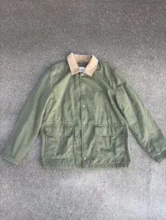 gapオリーブグリーン コーデュロイ襟 ジャケット