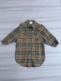 BURBERRY バーバリー チェック シャツ ワンピース 4Y 100 110