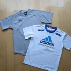 adidas /unbaro Tシャツ150 2枚セット