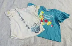 メゾピアノ　Tシャツ二枚セット