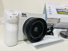 【新品未使用】5K デジタルカメラ Wi-Fi※64GBメモリーカード付属