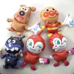 アンパンマン キャラクター ガチャガチャ　風船　5体セット